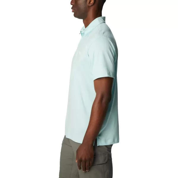 Columbia Mens Slack Tide Stretch PoloSpring Blue