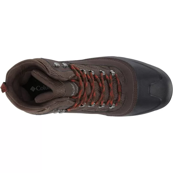 Columbia Mens Snowcross Mid Snow BootCordovanDark Adobe