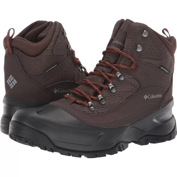 Columbia Mens Snowcross Mid Snow BootCordovanDark Adobe