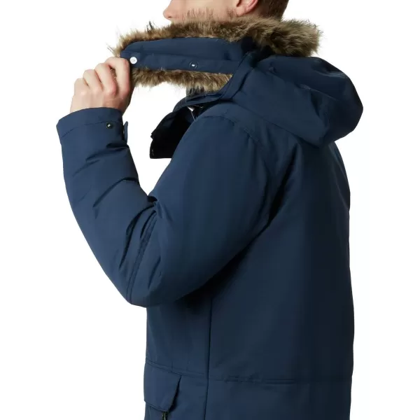 Columbia Mens South Canyon Long Down Parka Waterproof amp BreathableCollegiate Navy