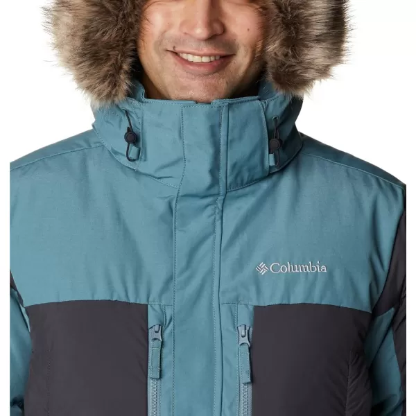 Columbia Mens Standard Marquam Peak Fusion ParkaMetalShark