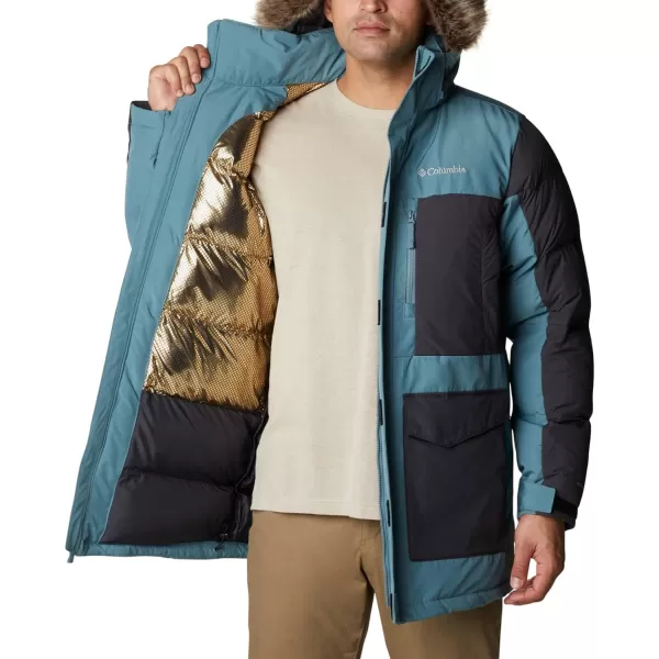 Columbia Mens Standard Marquam Peak Fusion ParkaMetalShark