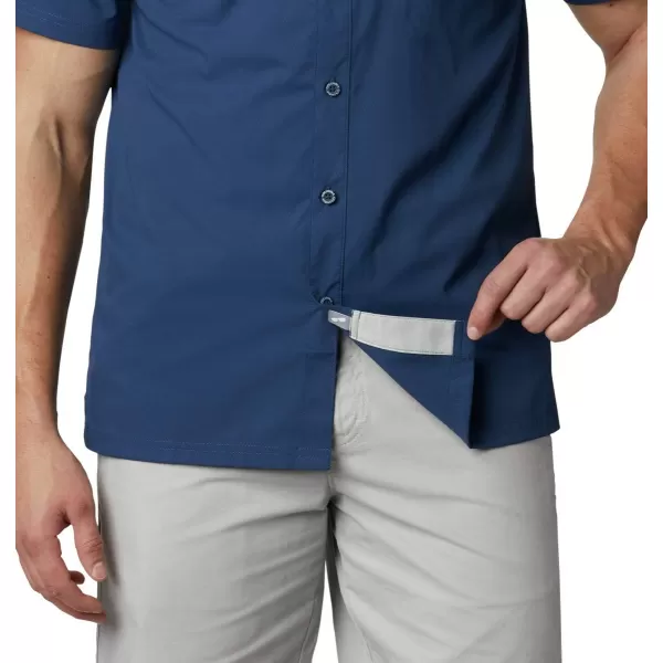 Columbia Mens Standard Slack Tide Camp ShirtCarbon