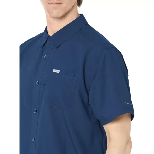 Columbia Mens Standard Slack Tide Camp ShirtCarbon