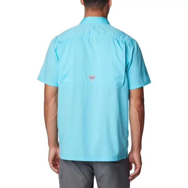 Columbia Mens Standard Slack Tide Camp ShirtOpal Blue