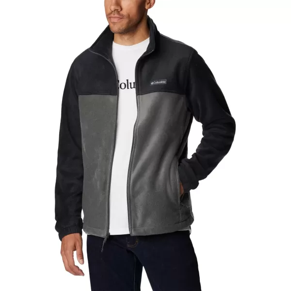 Columbia Mens Steens Mountain 20 Full Zip Fleece JacketBlackGrill