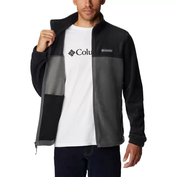 Columbia Mens Steens Mountain 20 Full Zip Fleece JacketBlackGrill