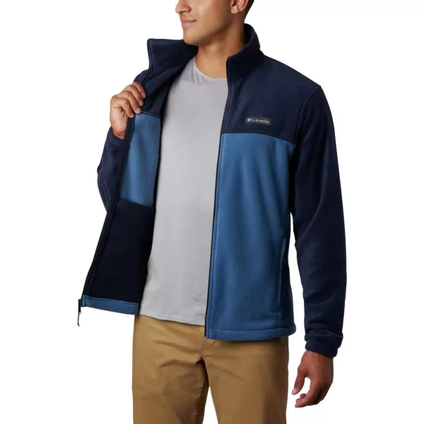 Columbia Mens Steens Mountain 20 Full Zip Fleece JacketCollegiate NavyScout Blue