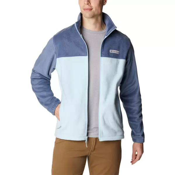 Columbia Mens Steens Mountain 20 Full Zip Fleece JacketDark MountainSky Blue