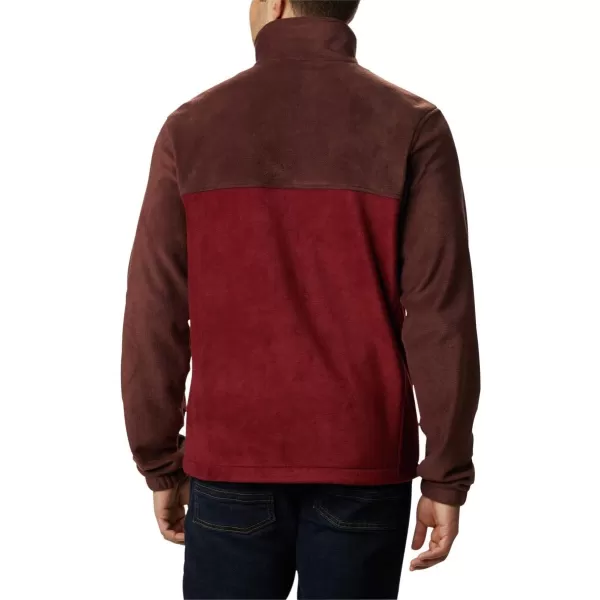 Columbia Mens Steens Mountain 20 Full Zip Fleece JacketRed LodgeRed Jasper