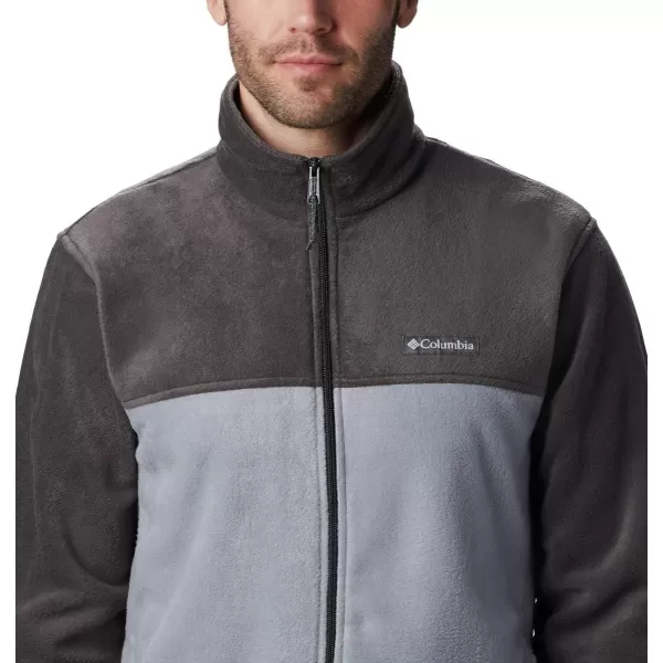 Columbia Mens Steens Mountain 20 Full Zip Fleece JacketSharkGrey Ash