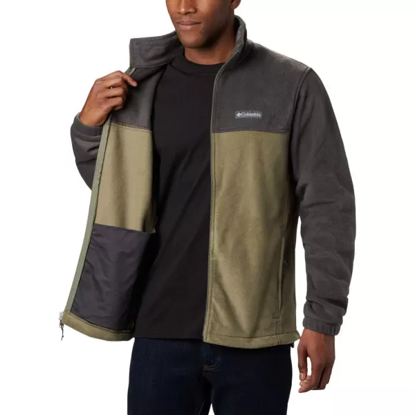 Columbia Mens Steens Mountain 20 Full Zip Fleece JacketSharkStone Green