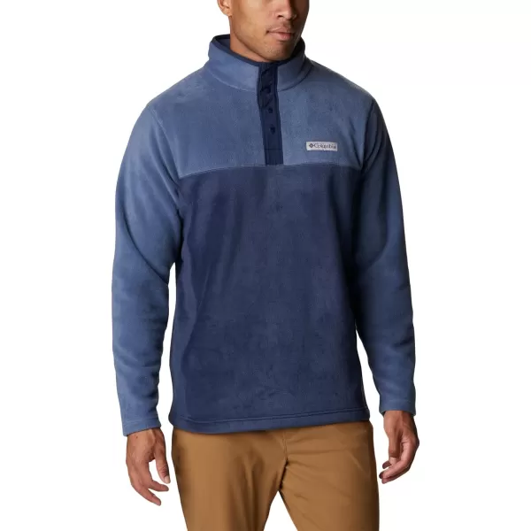 Columbia Mens Steens Mountain Half SnapCollegiate Navy Dark Mountain