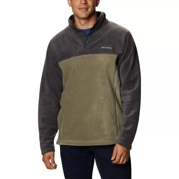 Columbia Mens Steens Mountain Half SnapStone Green Shark