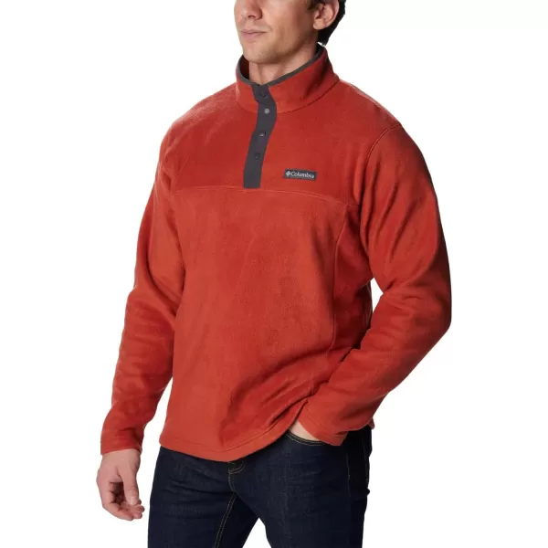 Columbia Mens Steens Mountain Half SnapWarp Red Shark