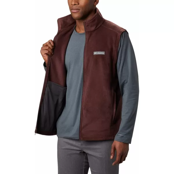 Columbia Mens Steens Mountain VestRed Lodge