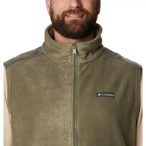 Columbia Mens Steens Mountain VestStone GreenShark