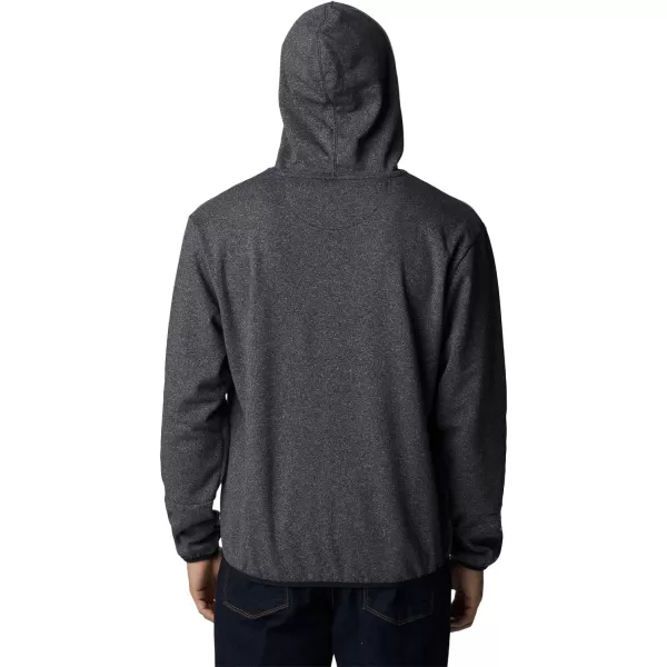 Columbia Mens Stone Canyon HoodieBlack HeatherGemlines Graphic