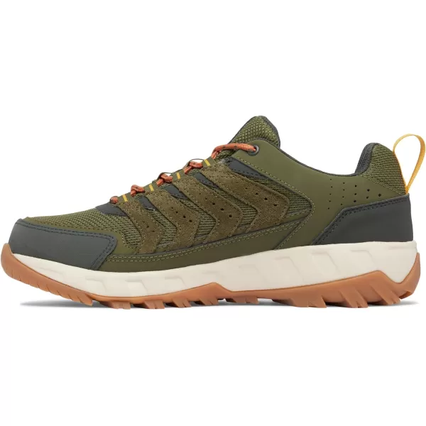 Columbia Mens Strata Trail Low Waterproof Hiking ShoeNoriGolden Yellow