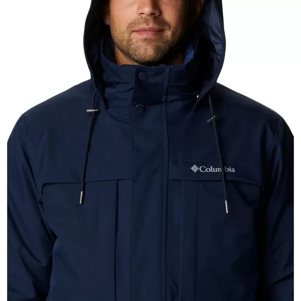 Columbia Mens Stuart Island Interchange JacketCollegiate Navy