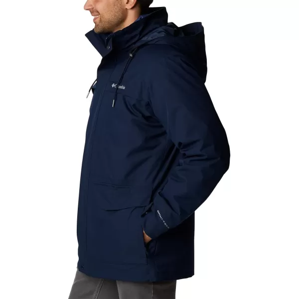 Columbia Mens Stuart Island Interchange JacketCollegiate Navy