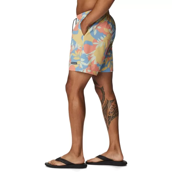 Columbia Mens Summertide Stretch Printed ShortCornstalk Floriated