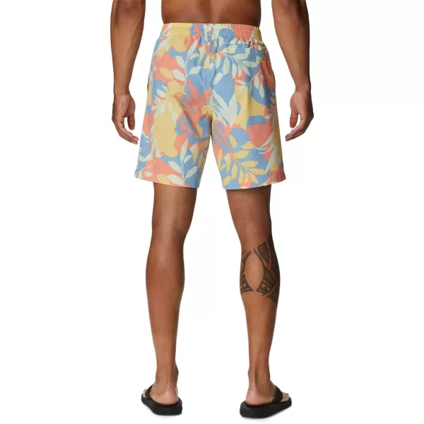 Columbia Mens Summertide Stretch Printed ShortCornstalk Floriated