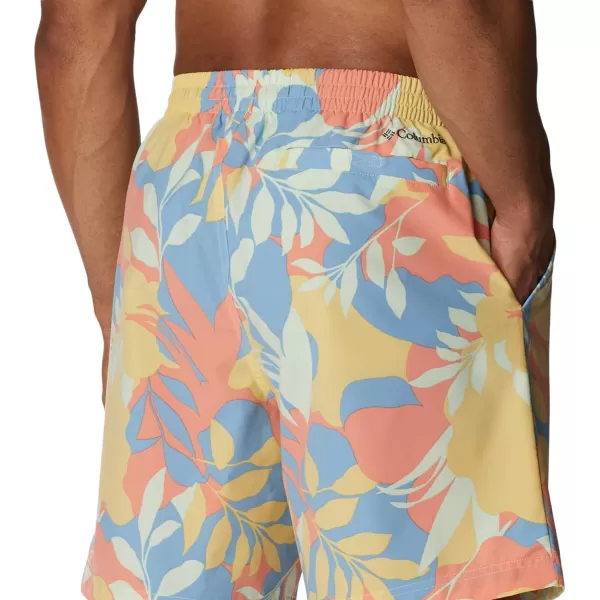 Columbia Mens Summertide Stretch Printed ShortCornstalk Floriated