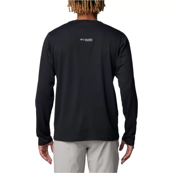 Columbia Mens Summit Valley Long Sleeve CrewBlack