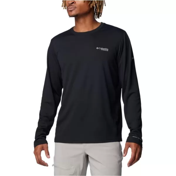 Columbia Mens Summit Valley Long Sleeve CrewBlack