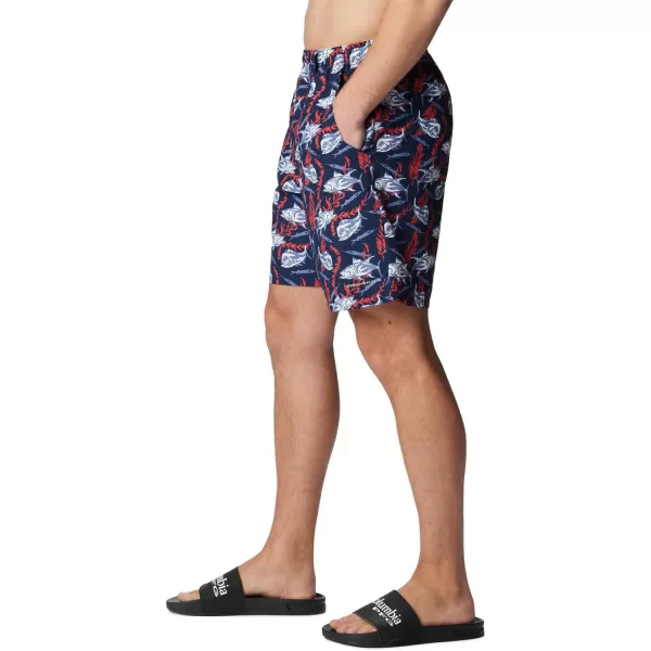 Columbia Mens Super Backcast Water ShortBluestone Ballybait Print