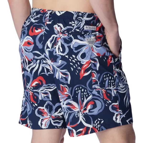 Columbia Mens Super Backcast Water ShortBluestone Wildwaters Print