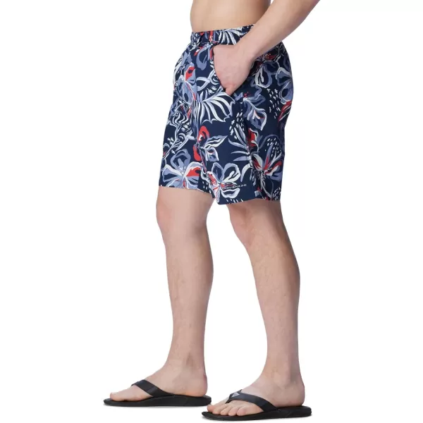 Columbia Mens Super Backcast Water ShortBluestone Wildwaters Print