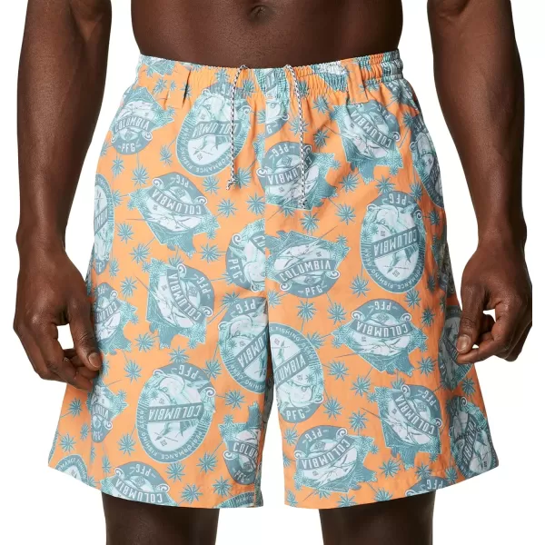 Columbia Mens Super Backcast Water ShortBright Nectar Spirits N Sails Print