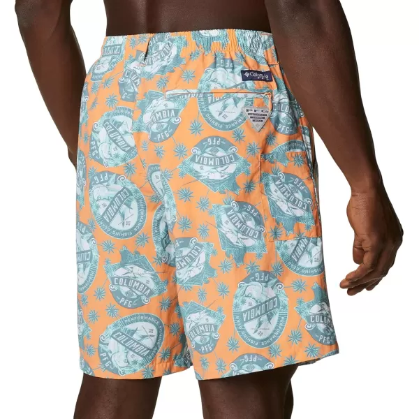 Columbia Mens Super Backcast Water ShortBright Nectar Spirits N Sails Print