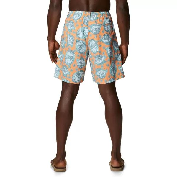 Columbia Mens Super Backcast Water ShortBright Nectar Spirits N Sails Print