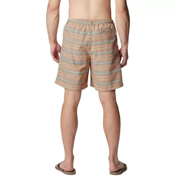 Columbia Mens Super Backcast Water ShortBright Nectar Vantage Stripe