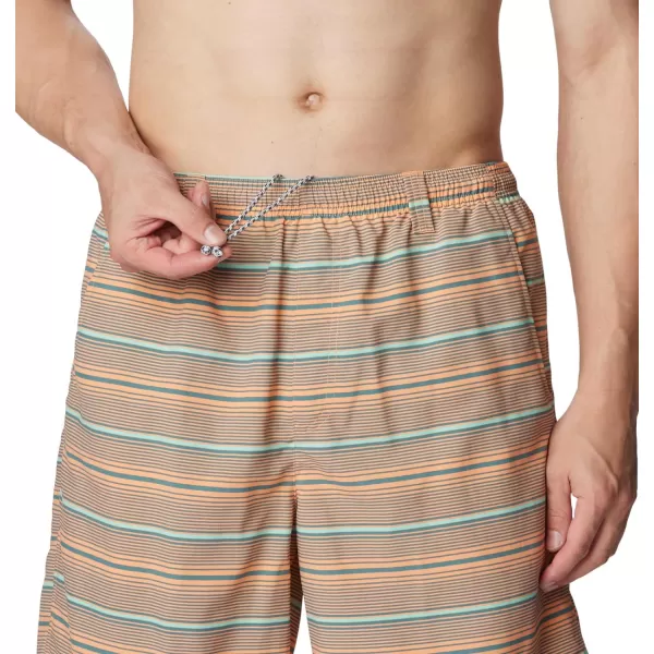 Columbia Mens Super Backcast Water ShortBright Nectar Vantage Stripe