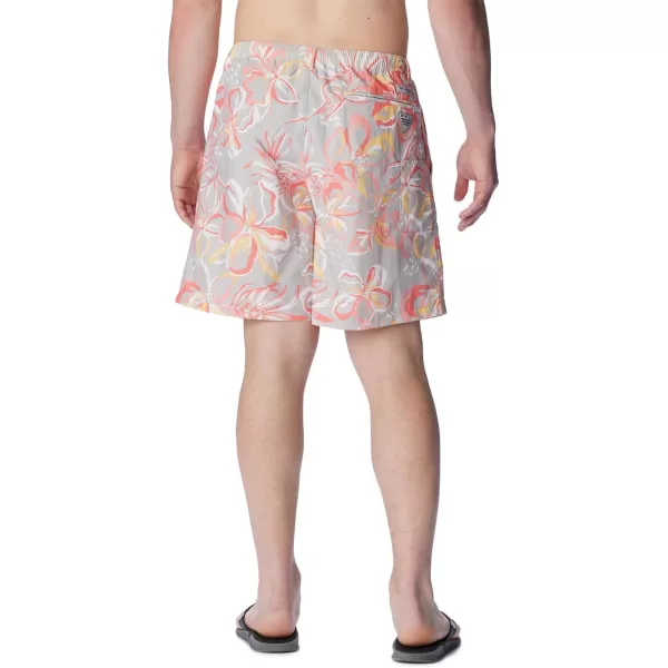 Columbia Mens Super Backcast Water ShortCool Grey Wildwaters Print