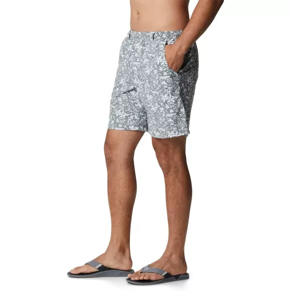 Columbia Mens Super Backcast Water ShortCypress Kona Print