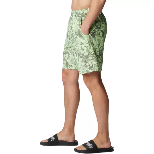 Columbia Mens Super Backcast Water ShortKey West Basstyle Print