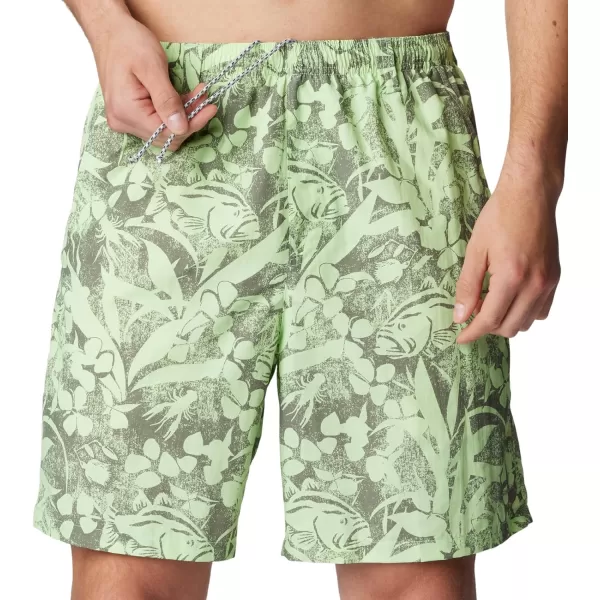 Columbia Mens Super Backcast Water ShortKey West Basstyle Print