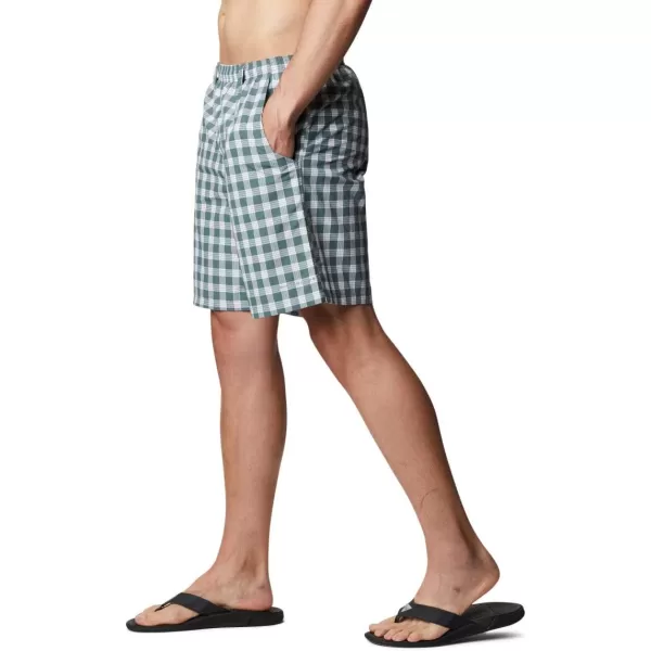 Columbia Mens Super Backcast Water ShortPond Palaka Plaid