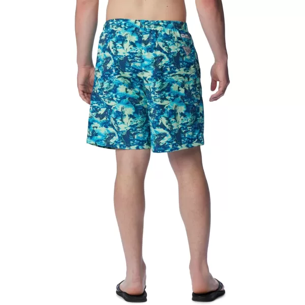 Columbia Mens Super Backcast Water ShortPool Riverrun Print