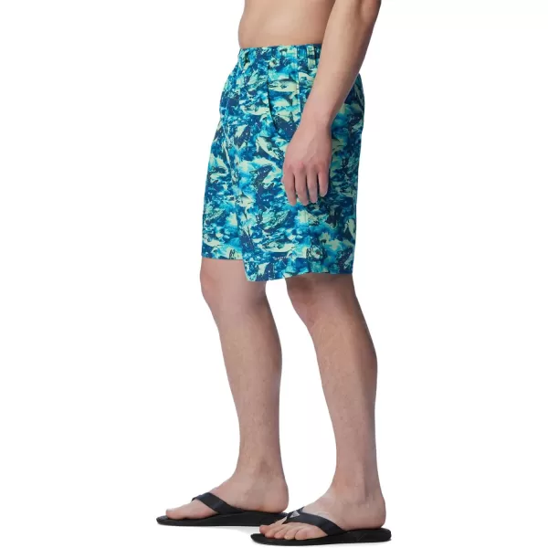 Columbia Mens Super Backcast Water ShortPool Riverrun Print