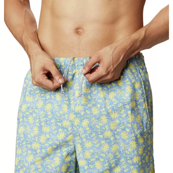 Columbia Mens Super Backcast Water ShortSkyler Marlin Palms Print