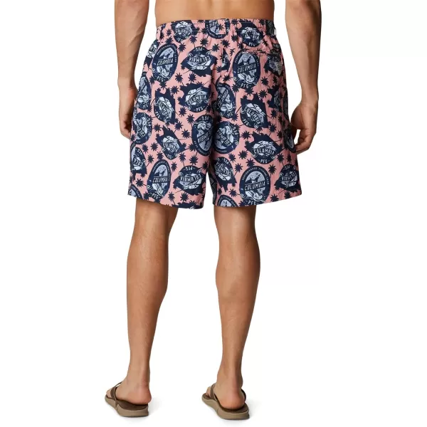 Columbia Mens Super Backcast Water ShortSorbet Spirits N Sails Print