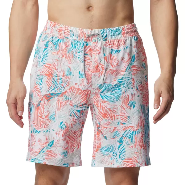 Columbia Mens Super Slack Tide Hybrid Water ShortCorange Tropiclure