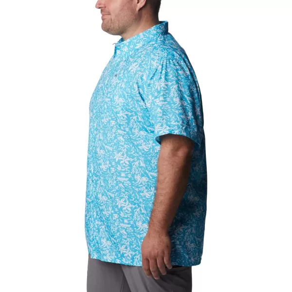 Columbia Mens Super Slack Tide ShirtAtoll Kona Print