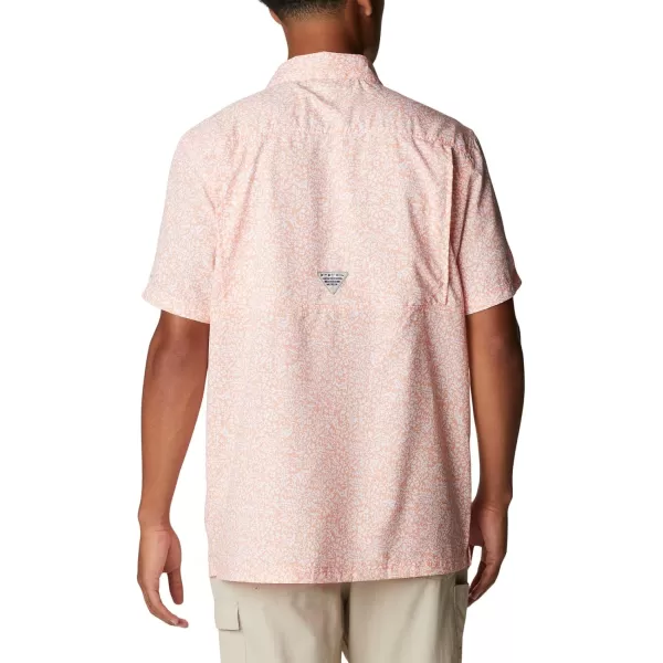 Columbia Mens Super Slack Tide ShirtBright Nectar Deepsea Medley